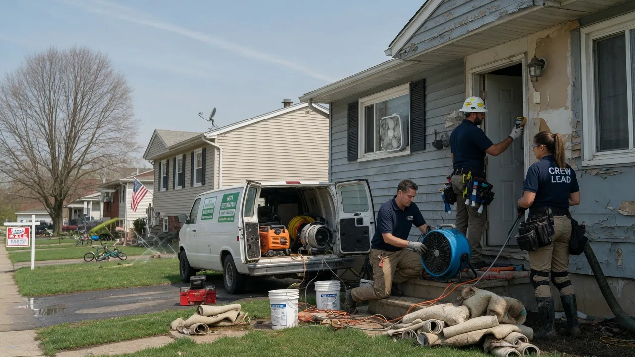 Flood Cleanup in Clarksboro, NJ near me